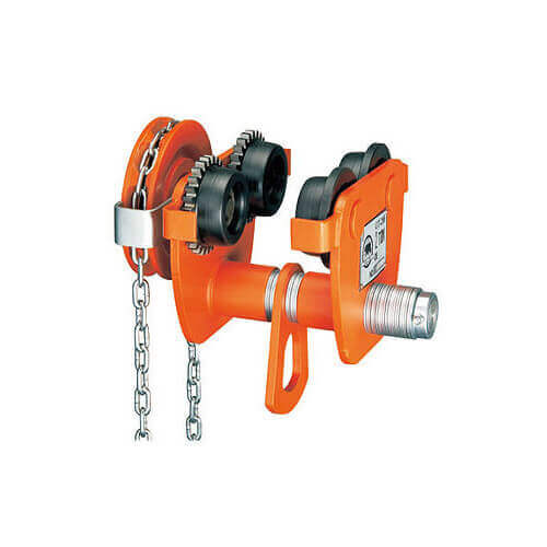 Chain Pulley Blocks with Geared Trolley Manufacturers and Suppliers in Mumbai, India